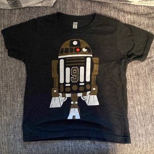 Kid’s Size Small 6/7 T-shirt Saints, R2-D2, Drew Brees